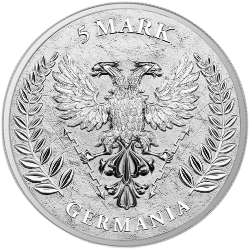 Thumbnail 1 oz Germania Silbermünze 2020 angle 1