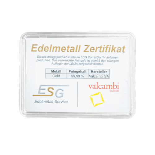 Thumbnail Certificate of Authenticity Combibar 50x 0.5 grams