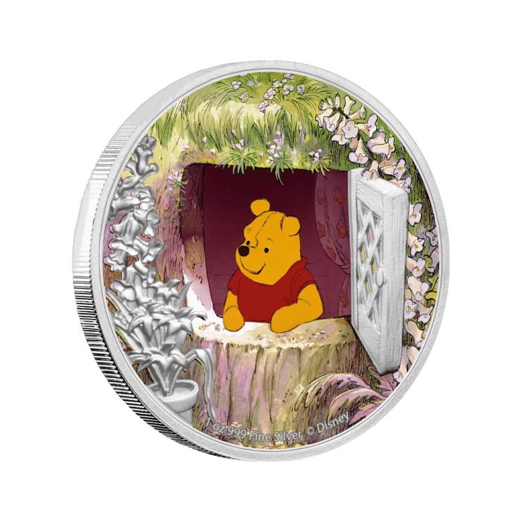 1 oz Disney Zilveren Munt 2020 perspectief 2
