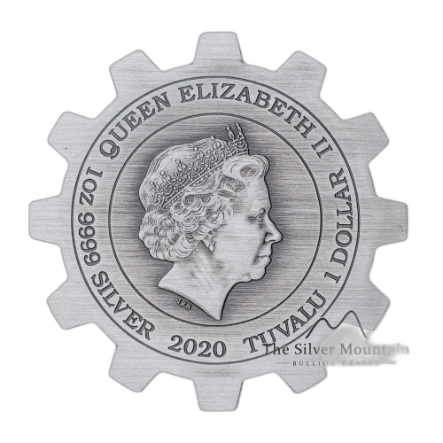 Thumbnail Tweedelige set 1 troy ounce zilveren munt Industrie in beweging 2020 perspectief 5