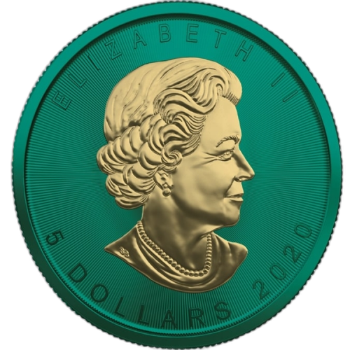 Thumbnail 1 oz Royal Canadian Mint Zilveren Munt 2020 achterkant