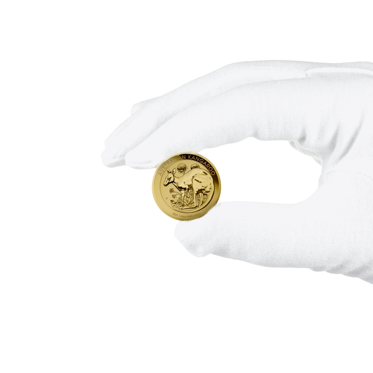 1/2 oz Kangaroo Gouden Munt 2021 perspectief 4