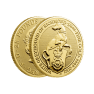 1/4 oz Queens Beasts Gouden Munt 2021 voorkant