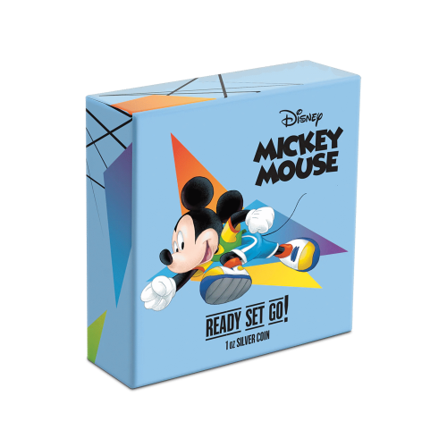 Thumbnail 1 oz Disney Zilveren Munt 2020 perspectief 2