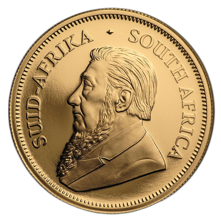 1/2 oz Krugerrand Proof Gouden Munt Divers perspectief 1