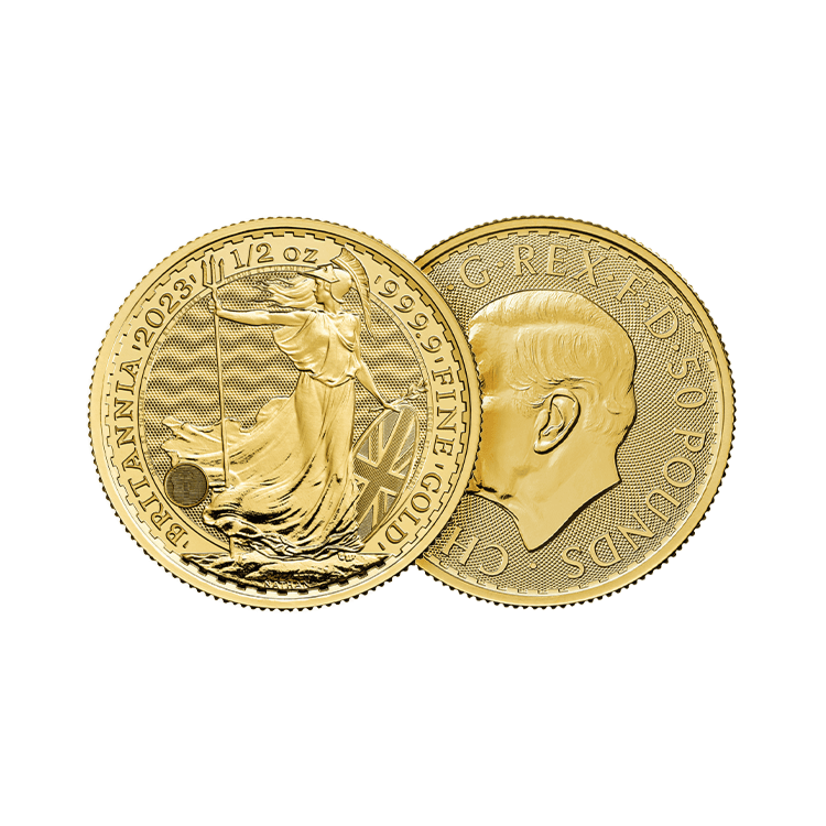 1/2 troy ounce gouden Britannia munt