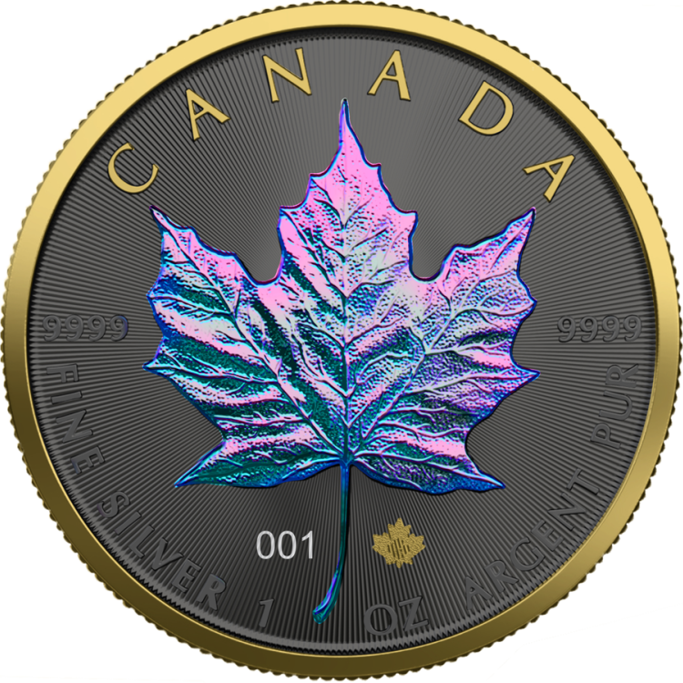 1 oz Royal Canadian Mint Silbermünze 2020 back