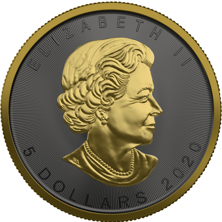 1 oz Royal Canadian Mint Silbermünze 2020 angle 4