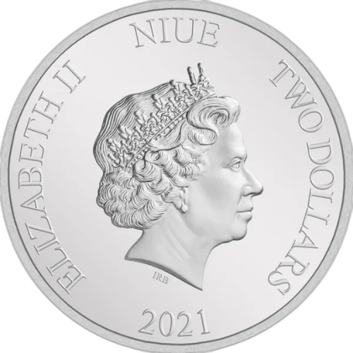 Thumbnail 1 oz Disney Zilveren Munt achterkant