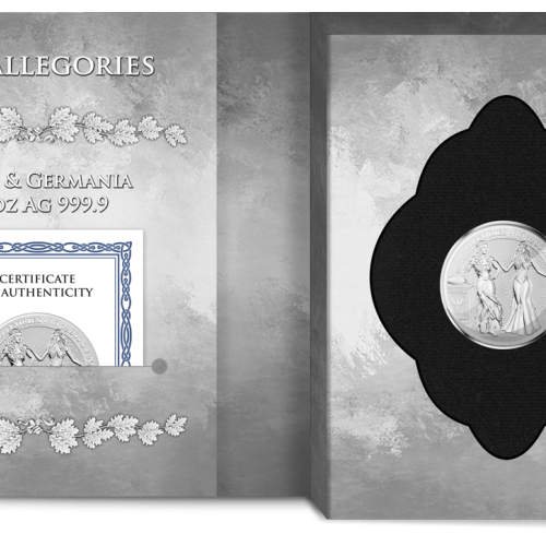 Thumbnail 10 oz Germania Silver Coin 2020 angle 1