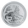 10 oz Lunar d'Argent 2018 front