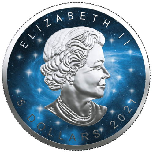 Thumbnail 1 oz Royal Canadian Mint Silver Coin 2021 angle 2