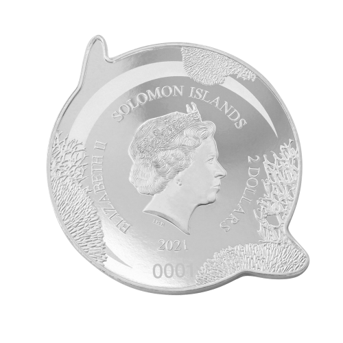 Thumbnail 1 troy ounce zilveren munt walvishaai 2021 prooflike achterkant