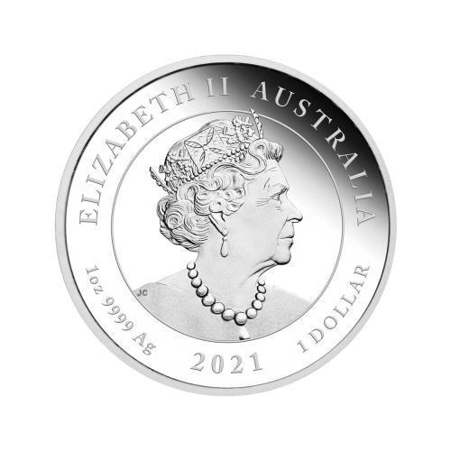 Thumbnail 1 oz Quokka Silver Coin 2021 back
