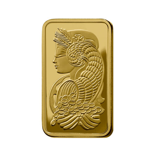Thumbnail 1g Pamp Suisse Goldbarren angle 1