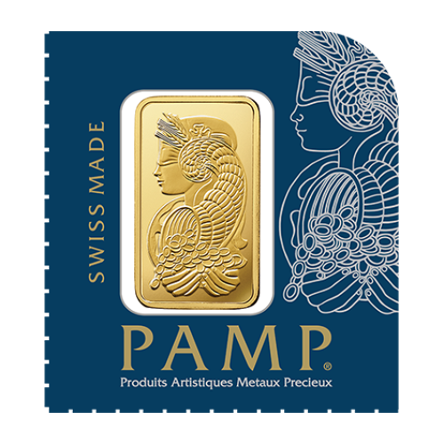 Thumbnail 25g Pamp Suisse Goldbarren angle 1