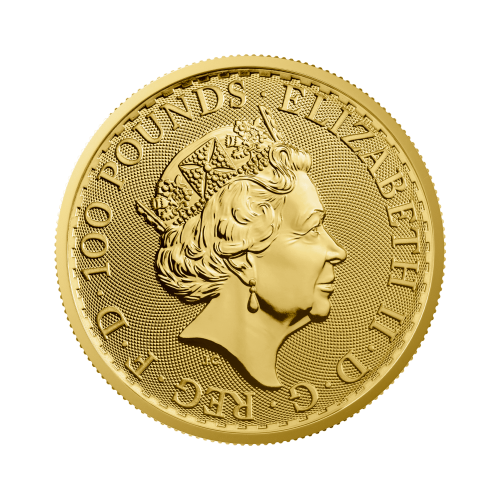 Thumbnail 1 oz Royal Mint Gouden Munt 2022 achterkant