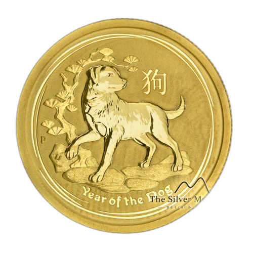 Thumbnail 1/4 oz Lunar Oro 2018 front
