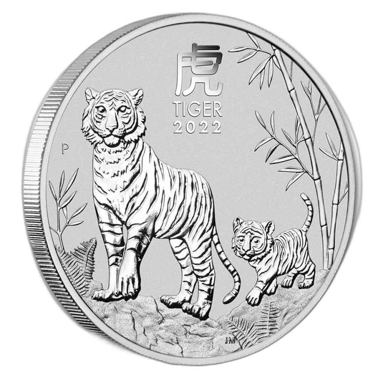 1 kilo Lunar Plata 2022 angle 1