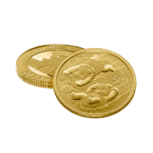 Thumbnail 3g Panda Gouden Munt 2022 perspectief 3