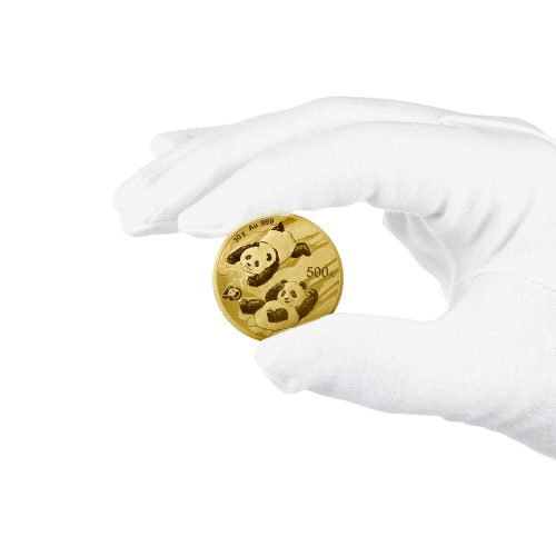 Thumbnail 30g Panda Gouden Munt 2022 perspectief 4