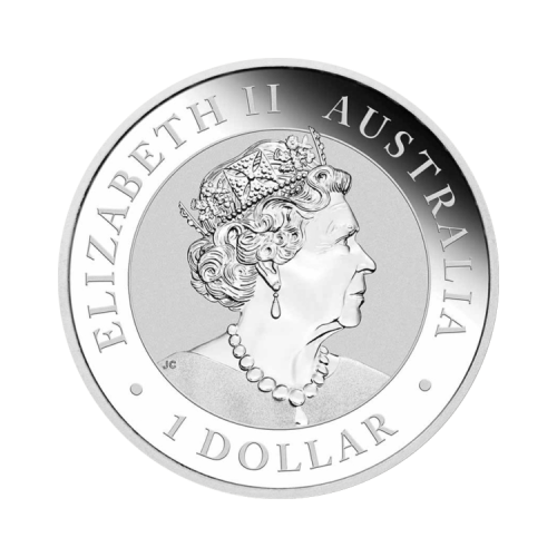 Thumbnail 1 oz Kookaburra Zilveren Munt 2022 achterkant