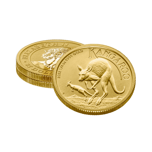 Thumbnail Gouden Kangaroo van 1/4 troy ounce
