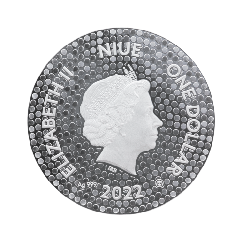 Thumbnail 1/2 troy ounce zilveren munt watertijger 2022 Prooflike achterkant