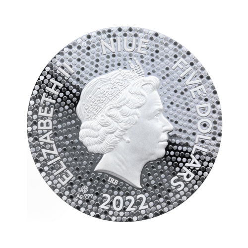 Thumbnail 2 troy ounce zilveren munt watertijger 2022 Prooflike achterkant