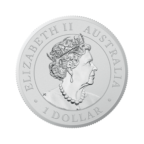 Thumbnail 1 oz Koala Zilveren Munt 2022 achterkant