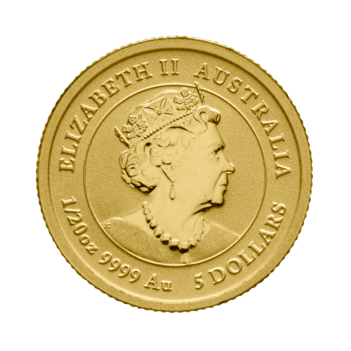 Thumbnail 1/20 oz Lunar Gouden Munt 2022 achterkant