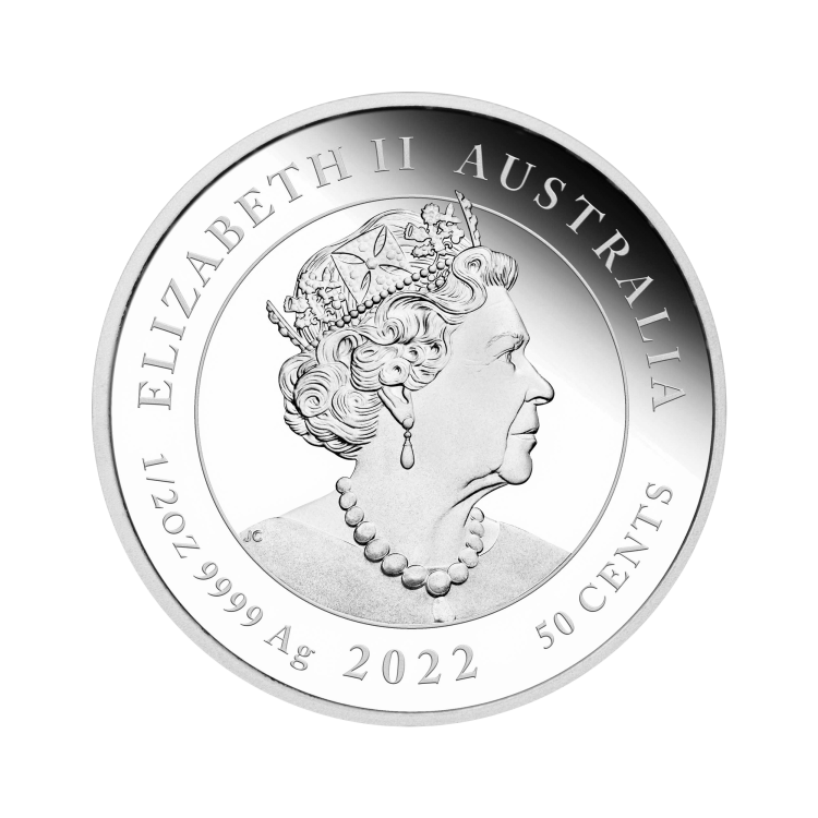 1/2 troy ounce silver Newborn Baby coin 2022 back