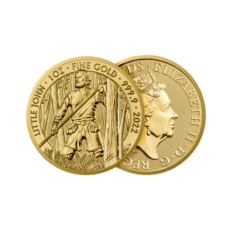 1 oz Myths and Legends Gouden Munt perspectief 1