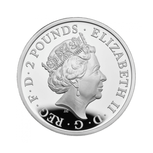 Thumbnail 1 oz Royal Mint d'Argent 2022 back