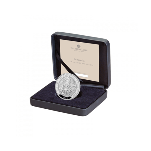 Thumbnail 1 oz Royal Mint d'Argent 2022 angle 4