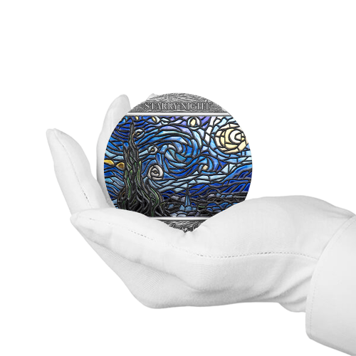 Thumbnail 2 oz Schilderijen Zilveren Munt 2022 perspectief 2