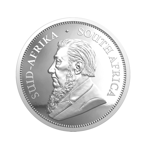 Thumbnail 1 oz Krugerrand Proof Zilveren Munt 2022 achterkant