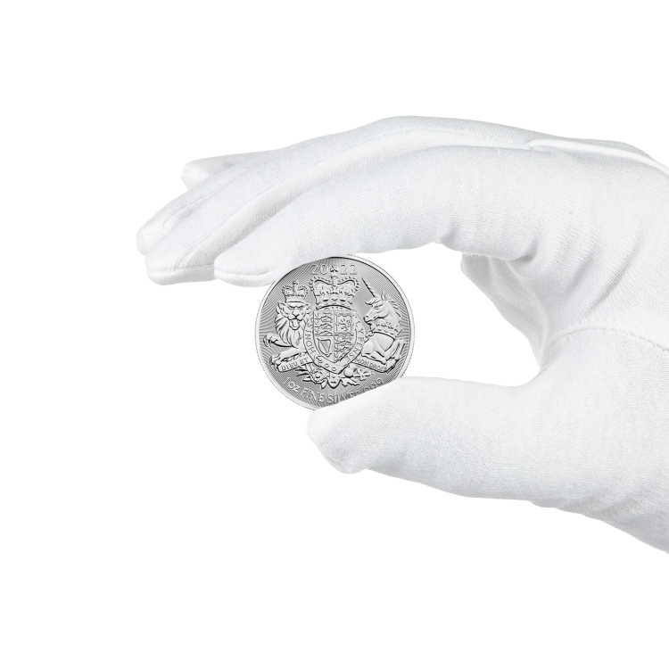 1 oz Royal Mint Plata angle 3
