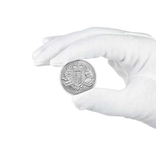 Thumbnail 1 oz Royal Mint Plata angle 3