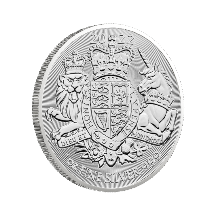 1 oz Royal Mint Plata angle 4
