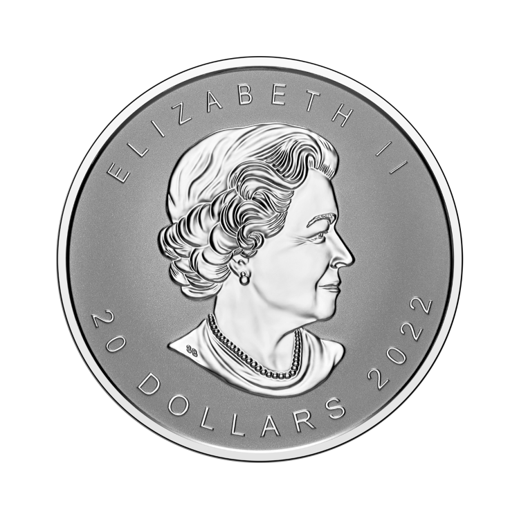 1 oz Royal Canadian Mint Silbermünze back