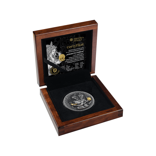 Thumbnail 2 troy ounce silver coin Aphrodite and Venus - Niue 2020 angle 2