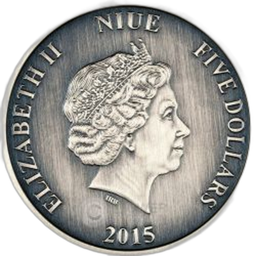 Thumbnail 2 troy ounce zilveren munt Vasco Da Gama Journeys of Discovery 2016 back