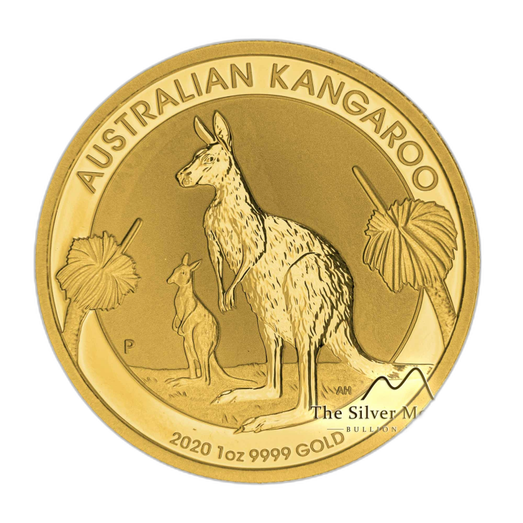 1 oz Kangaroo Gouden Munt 2020 voorkant