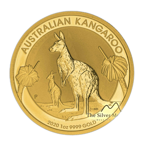 Thumbnail 1 oz Kangaroo Gouden Munt 2020 voorkant