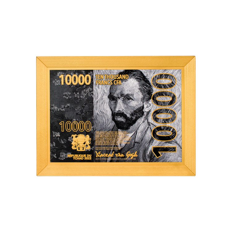 2 oz Schilderijen Zilveren Munt 2022 achterkant