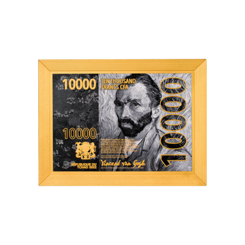 Thumbnail 2 oz Schilderijen Zilveren Munt 2022 achterkant