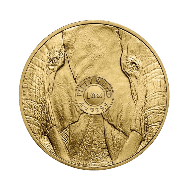 1 oz South African Mint Gouden Munt 2022 achterkant