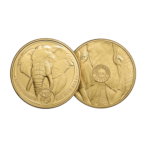 Thumbnail 1 oz South African Mint Gouden Munt 2022 perspectief 1