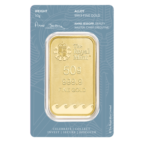 Thumbnail 50g Royal Mint Lingot d'Or back